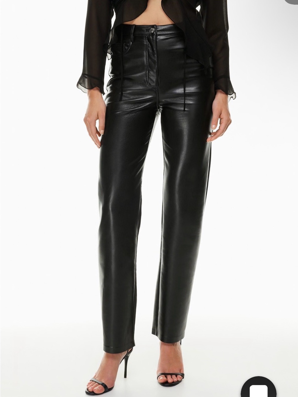 Aritzia Wilfred leather pants (Melina)